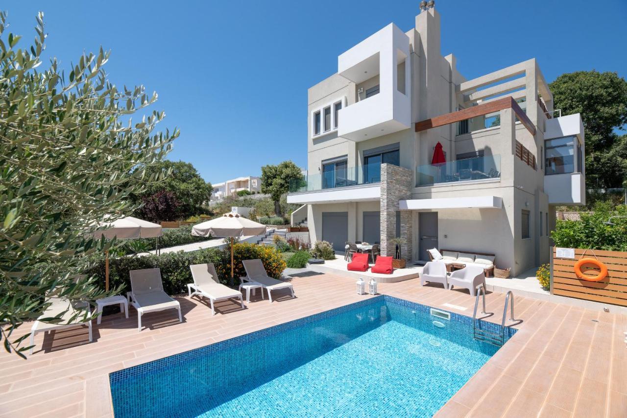 Terpsis Pool Villa 阿斯格罗 外观 照片