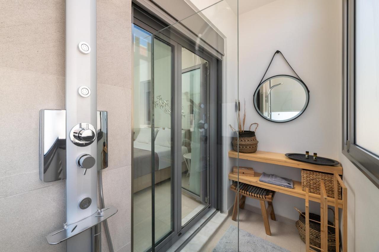 Terpsis Pool Villa 阿斯格罗 外观 照片