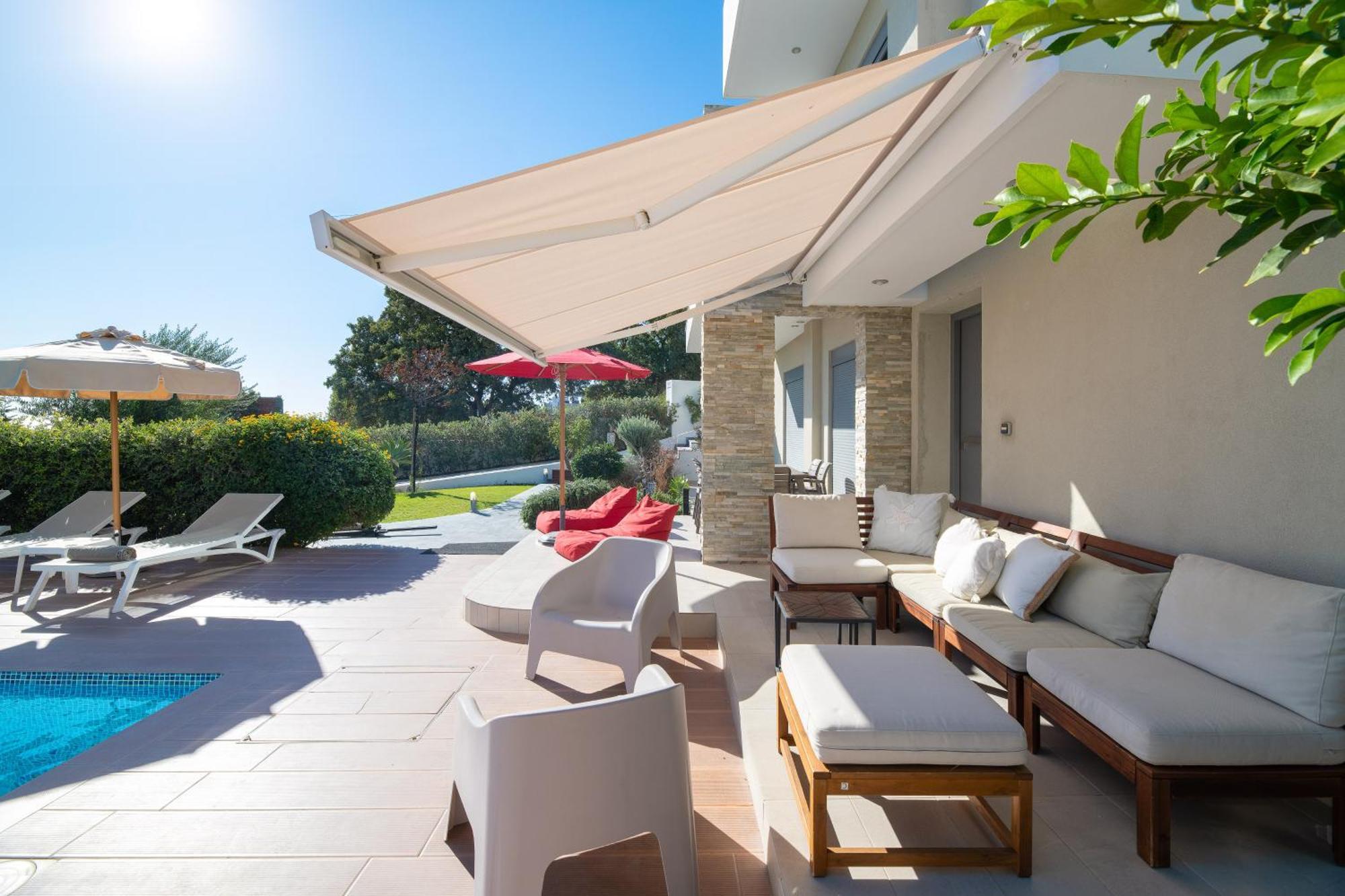Terpsis Pool Villa 阿斯格罗 外观 照片