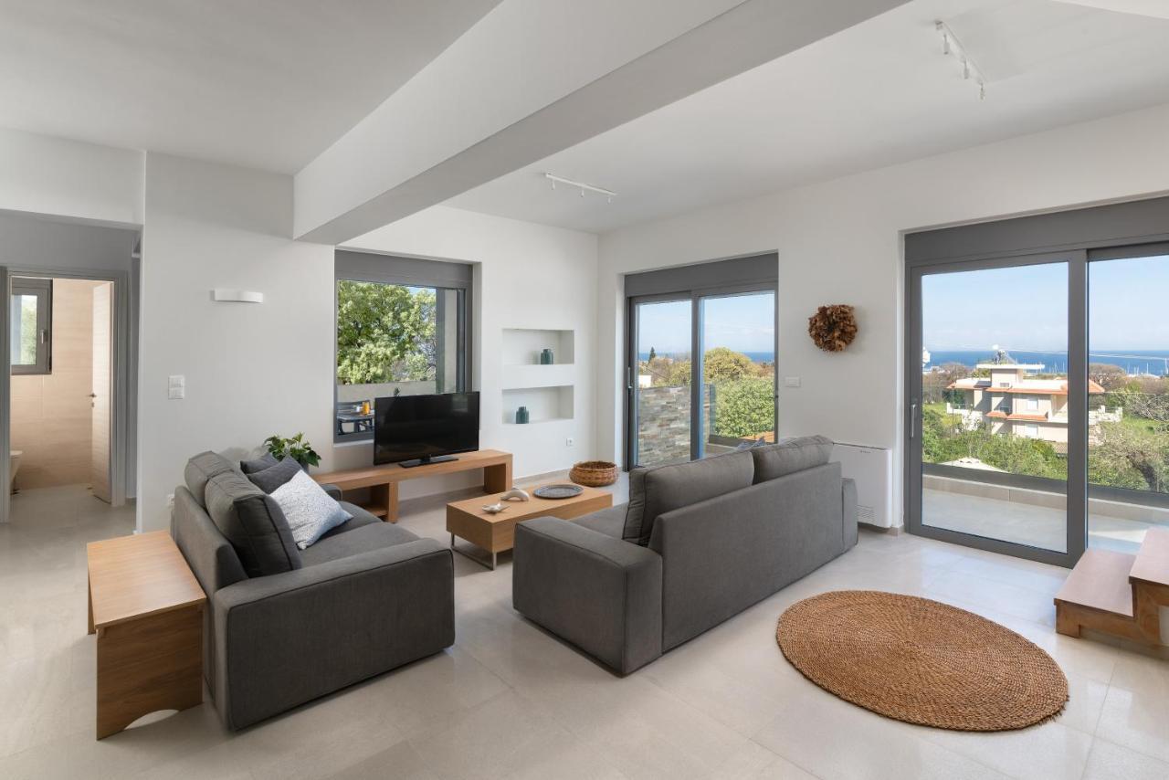 Terpsis Pool Villa 阿斯格罗 外观 照片